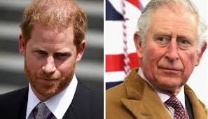 Prince Harry turned his back