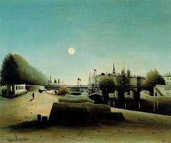 A View Of The Ile Saint Louis From Port Saint Nicolas Evening 1888 By Henri Rousseau Naive Art Primitivism Cityscape P Henri Rousseau St Nicolas St Louis