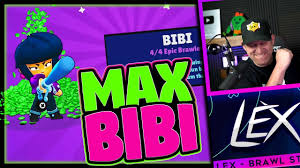 Customize your avatar with the brawl stars bibi shirt and millions of other items. How Many Mega Boxes For Max Bibi Surprise Box From Supercell Dirty Gemmer Lex In Brawl Stars Youtube