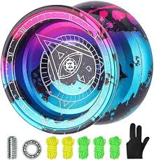 Watieoboo Yoyo Crystal Responsive Yoyo For Kids, Professional Unresponsive  Yoyo For Beginner Intermediate Advanced Replacement Unresponsive Bearing  For Intermediate (Clear And Blue ) : Amazon.In: Toys & Games