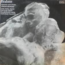 Brahms, Edith Mathis, Karl Engel, Rundfunkchor Leipzig, Wolf-Dieter  Hauschild