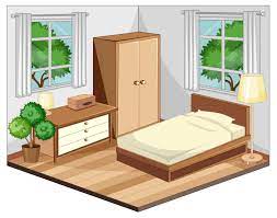 Crea la camera da letto dei tuoi sogni senza spendere una fortuna. Interno Camera Da Letto Con Mobili In Tema Beige 1522406 Scarica Immagini Vettoriali Gratis Grafica Vettoriale E Disegno Modelli