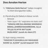 Doa Amalan Harian Yang Baik Diamalkan Islamic Quotes Kata Kata Mutiara Kekuatan Doa