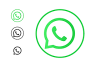WhatsApp Logo Vector Button Icon Download PNG Images | EPS Free Download - Pikbest