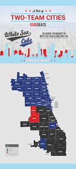 Cubs Vs White Sox Fan Support By Neighborhood Chicago