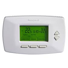 Then, choose a program schedule for when you want your system to turn on and off. Honeywell 7 Day Programmable Thermostat The Home Depot Canada