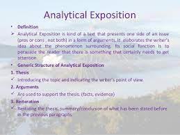 About 50 thousands people die every year in britain as direct result of smoking. Analytical Exposition
