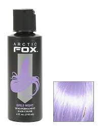 Arctic Fox Semi Permanent Girls Night Hair Dye In 2021 Fox Hair Dye Periwinkle Hair Arctic Fox Hair Color
