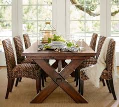 pin by gizella boochin on classic white kitchen in 2021 pottery barn dining room seagrass dining chairs dining room table
