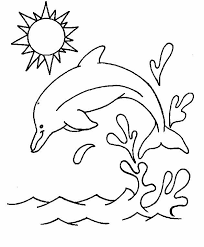 Delfini Disegni Per Bambini Da Colorare