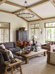 House Tour Tradition Meets Pacific Northwest In This Island Home Traditional Style Living Room Living Room Decor Traditional Neutral Living Room