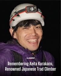 Japanese rock climber Keita Kurakami passed away