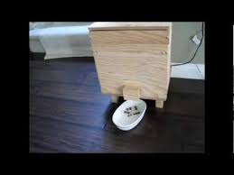 Homemade Automatic Dog Pet Feeder Update Diy Cat Food Cat Feeder Diy Diy Dog Stuff