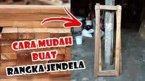 Jendela kayu banyak digunakan sebagai ventilasi sekaligus memperindah rumah tinggal, bahan untuk membuat jendela bisa menggunakan perpaduan kayu dan kaca atau alumunium kaca, pemilihan. Cara Membuat Jendela Dari Kayu Youtube