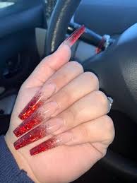 30 Stunning Ways To Shake Up Your Red Acrylic Nails Great for those looking to add length and strength to their nails, acrylics can also create a larger, more evenly shaped canvas for.