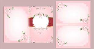 Contoh desain undangan nikah ini didesain oleh: Paling Keren Background Undangan Pernikahan Kosong Rumowl