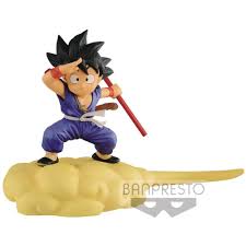 Dragon Ball Young Son Goku On Nimbus 5 Inch Collectible Pvc Figure Blue Outfit Son Goku Dragon Ball Kid Goku
