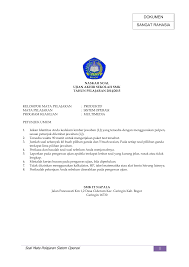 Check spelling or type a new query. Soal Uas Sistem Operasi Kelas X Smk