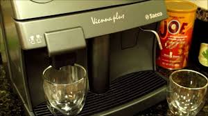 A saeco coffee maker has a reset button. Saeco Vienna Plus Espresso Machine Testing Old And New Sealed Can Coffee Beans Youtube