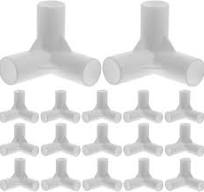 Amazon.com : VANZACK 20PCS Tent Accessories 3 Way Plastic ...