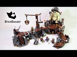 Lego Hobbit 79010 The Goblin King Battle - Lego Speed build - YouTube