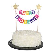 Birthday cake pics for baby boy. Sunny Zx Mini Happy Birthday Cake Bunting Banner Cake Topper Garland Handmade Pennant Flags 2nd Baby Boy Birthday Party Cake Decoration Supplies Buy Online In Cayman Islands At Cayman Desertcart Com Productid