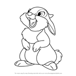 Here presented 64+ bambi drawing images for free to download, print or share. Learn How To Draw Thumper From Bambi Bambi Step By Step Drawing Tutorials