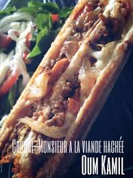 Croque Monsieur A La Viande Hachee Cuisine D Une Oummi Surbookee