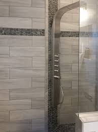 Accent wall ideas for your home interior or exterior design plans. Pebble Tile Installations Subway Tile Outlet