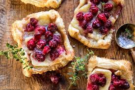 Add the raspberry preserves on top of the brie. Cranberry Brie Pastry Tarts Half Baked Harvest