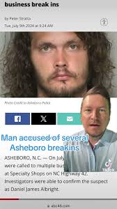 Man accused of several North Carolina break-ins