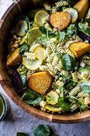 Basil Goat Cheese Pasta Salad Half Baked Harvest Recipe Healthy Recipes Goat Cheese Pasta Summer Pasta Salad