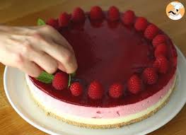 Bavarois Framboise Chocolat Blanc Etapes Et Video Preparation Etape 15 Bavarois Framboise Chocolat Blanc Bavarois Framboise Chocolat Blanc