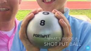 Then, cup the shot with your fingers and thumb along the back of the ball without letting the ball touch your palm. What S Inside A Shot Put Ball Youtube