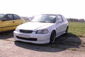 The used 1995 honda civic is offered in the following submodels: Frontlippe Frontansatz Fur Honda Civic 1995 99 Frontspoiler Grundiert Tuning Ebay