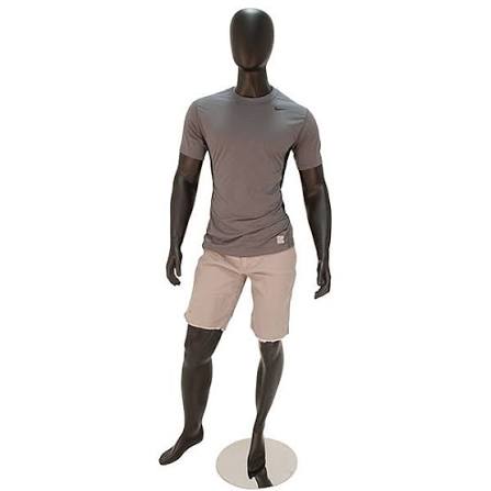 Mannequin, Male w/ No Face (Black)