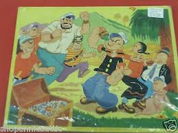 Popeye 1 Buttons Badge Cartoon Vintage Bluto Olive Oil Button Badge Cartoon Olive Oil Popeye