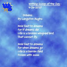 Writing Scoop Of The Day 4 26 Writing High School Poems