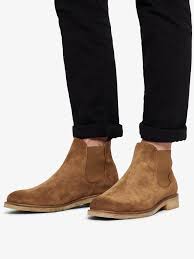 Chelsea boots gibt es nicht nur in den klassischen naturfarben, sondern auch in auffälligeren und ausgefallenen tönen. Bianco Herren Wildleder Chelsea Boots Fur 99 99 Obermaterial Aus Wildleder Runde Zehenpartie Elastische Einsatze Bei Otto Wildleder Leder Herrin