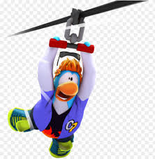 On Members Can Now Use Ziplines On Club Penguin Island Club Penguin Island Png Image With Transparent Background Toppng