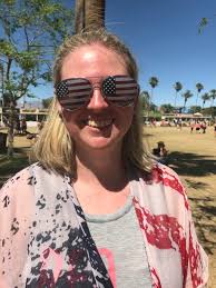 Red, White and Blue fashion at Stagecoach