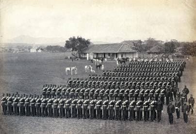 28th Regiment of Bombay Native Infantry in Poona, India, 1889