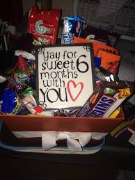 Drinking from a gift given by you will warm her heart no matter the distance between you guys. Basket Gifts 6 Month Anniversary Gift Giftsmaps Com Leading Gifts Ideas Unique Gifts Inspiration Magazine