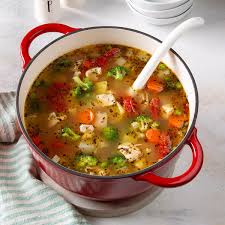 Potluck Chicken Vegetable Soup Recipe Vegetable Soup With Chicken Best Vegetable Soup Recipe Vegetable Soup