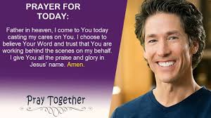 Joel Osteen (June-29-2022) Daily Devotion: Give Him Your Cares