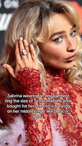 What Did Sabrina Carpenter Get Her Ring at