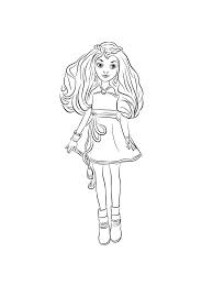 Descendants coloring pages are featuring on pictures of the main characters: Descendants Coloring Pages Download And Print Descendants Coloring Pages