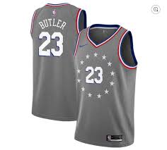 The sixers released their new city edition jerseys, the fourth and final new look for this season, on wednesday morning. Philadelphia 76ers City Edition Jersey Jimmy Butler Thanosport