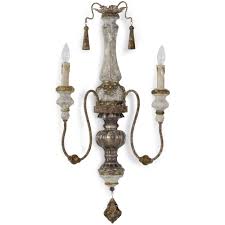 Regina Andrew Maison French Country Distressed Rustic 2 Light Sconce Sconces Sconce Lighting Wall Sconce Lighting