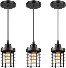Founded in 1987, visual comfort & co. Buy 3 Packs Unique Industrial Pendant Lighting Mini Ceiling Vintage Metal Hanging Lamp Fixture Adjustable Retro Pendant Light Black For Kitchen Island Counter Dining Room Restaurant Bedroom E26 Base Online In Taiwan